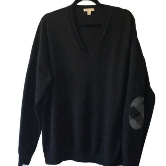 Authentic BurBerry Brit Men’s Sweater V Neck Long - Picture 4 of 9